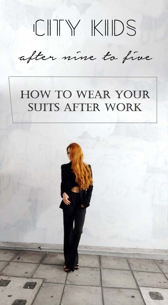 CITY KIDS | Wearing your suits after nine-to-five. CITY KIDS | Wearing your suits after nine-to-five.