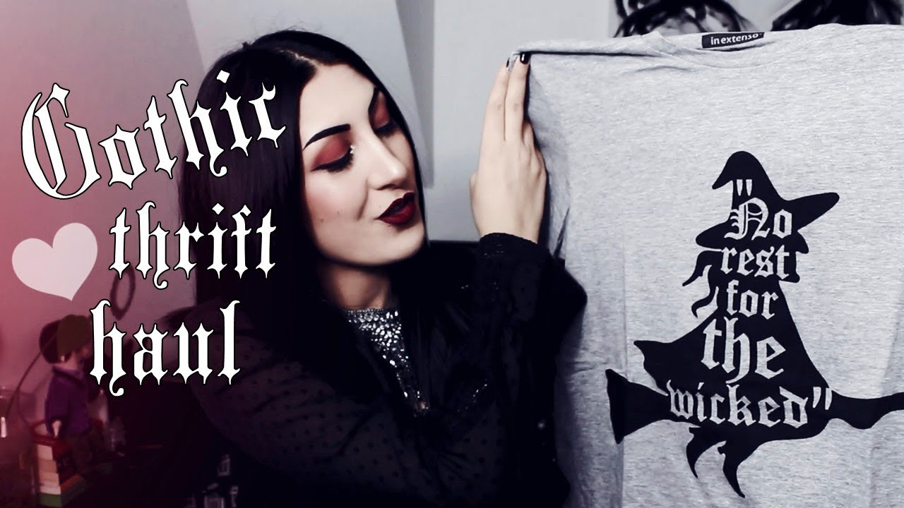 Gothic/Alternative Thrift Haul & Try on! Gothic/Alternative Thrift Haul & Try on!