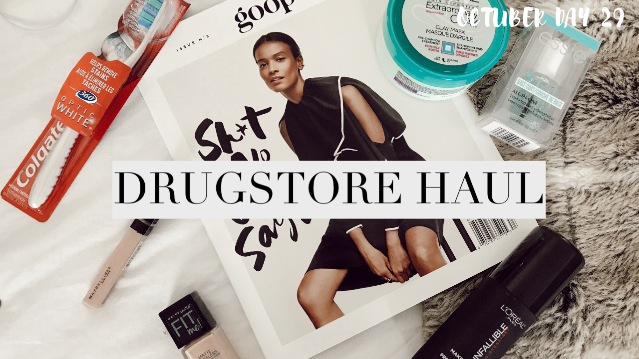 OCTUBER DRUGSTORE HAUL OCTUBER DRUGSTORE HAUL