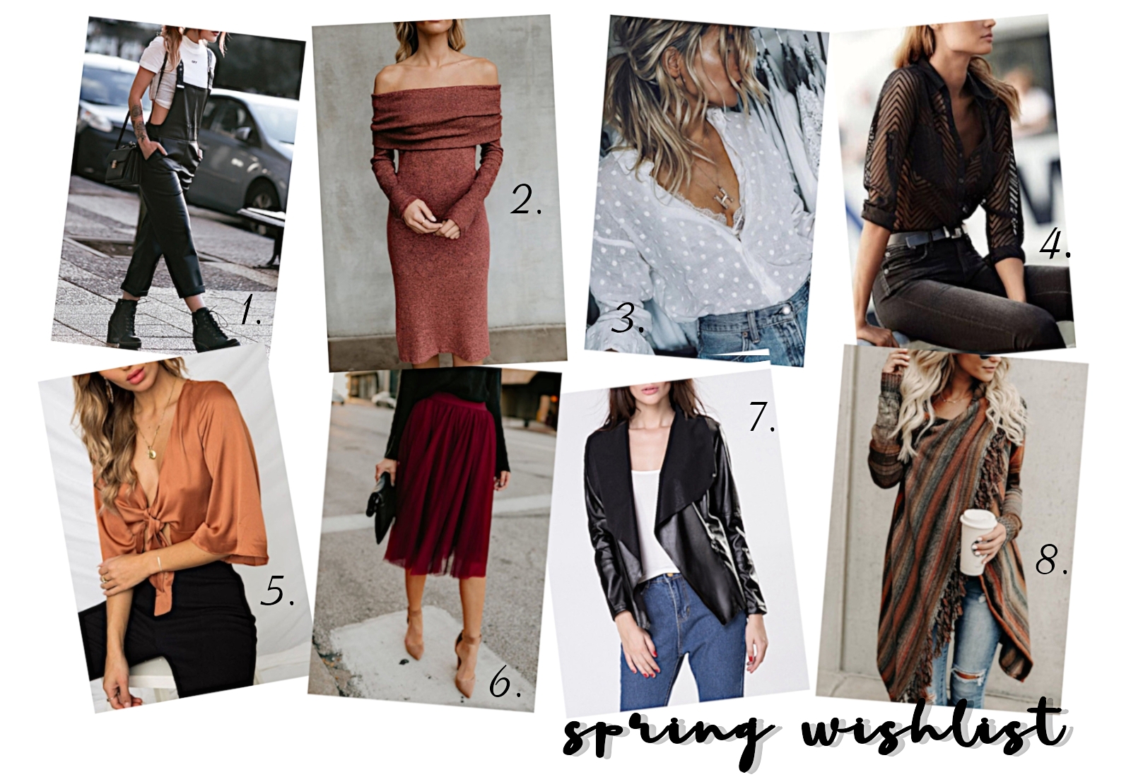 SPRING 2019 FASHION WISHLIST: SHEER, SLEEK & COZY SPRING 2019 FASHION WISHLIST: SHEER, SLEEK & COZY
