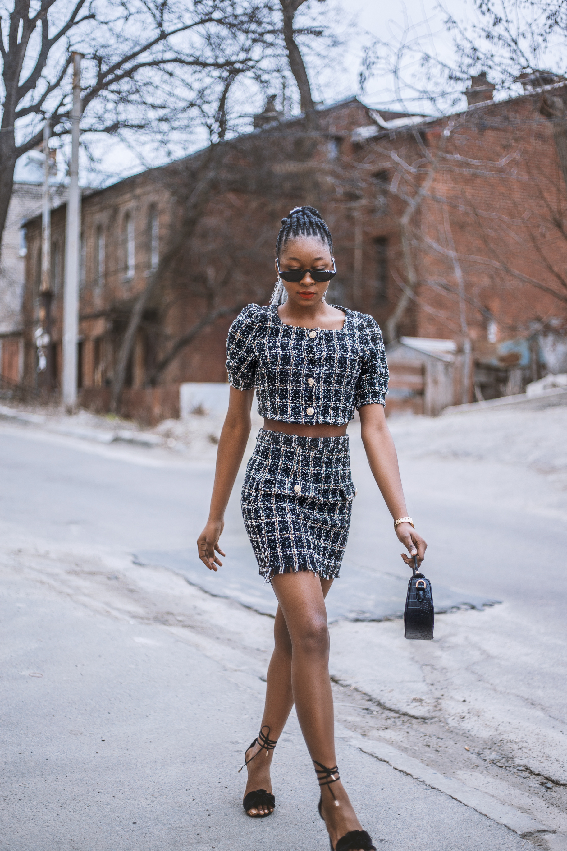 HOW TO LOOK MODERN IN TWEED: TWEED SPRING OUTFIT UNDER $20 HOW TO LOOK MODERN IN TWEED: TWEED SPRING OUTFIT UNDER $20