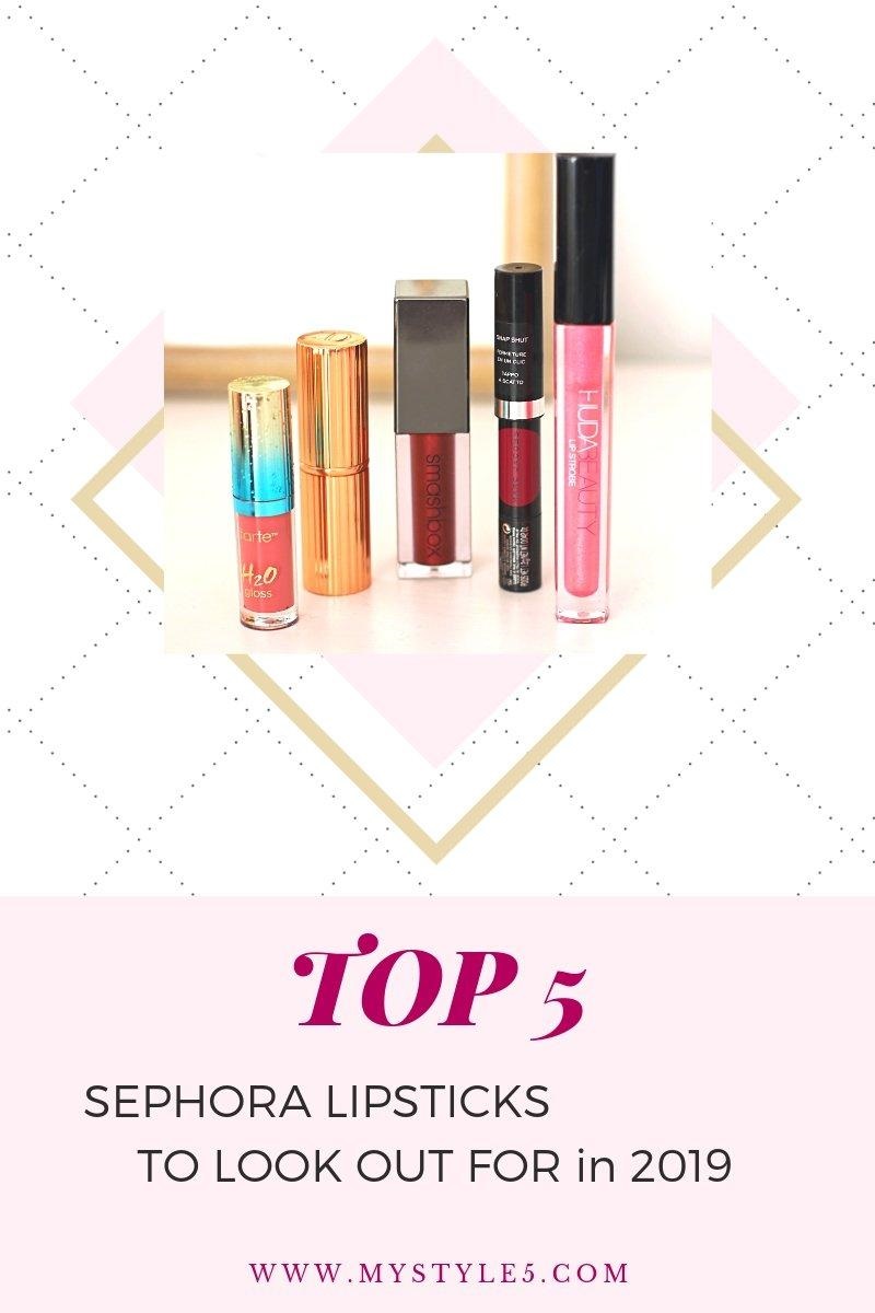 My 5 Best Sephora Lipsticks for 2019! My 5 Best Sephora Lipsticks for 2019!