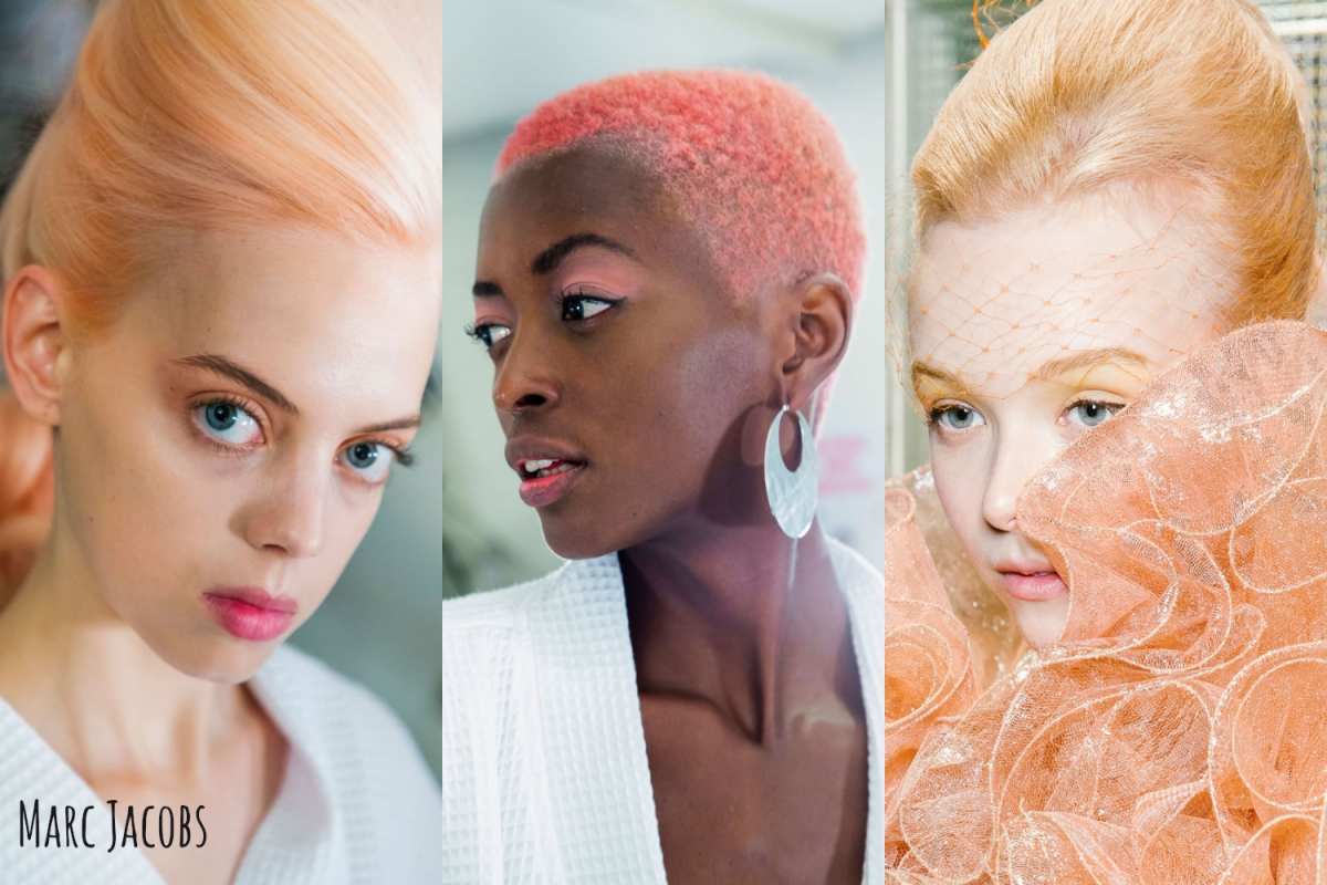 Winter Spring 2019 Makeup Trends Runway catwalk Makeup Report liz breygel January girl erdem dries von noten dior fenry beauty versace marni lequan smith Simone Rochas kate spade anna sui tendências de maquiagem 2019